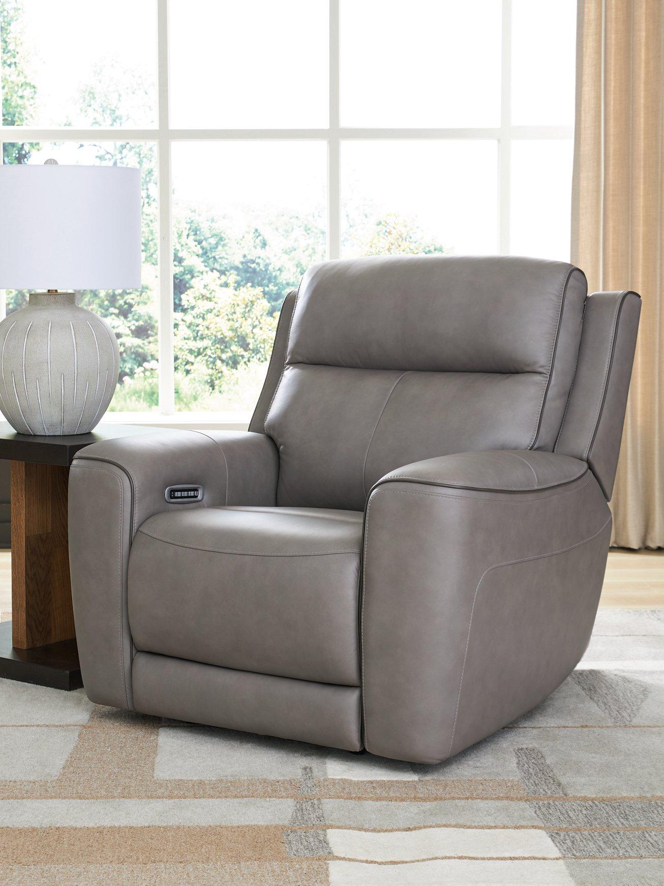 Theory Kelso Zaine BE DRW A J バサルトグレー　30 5Z-Comfort Power Recliner — Red Shed Furniture (Goldsboro, NC)