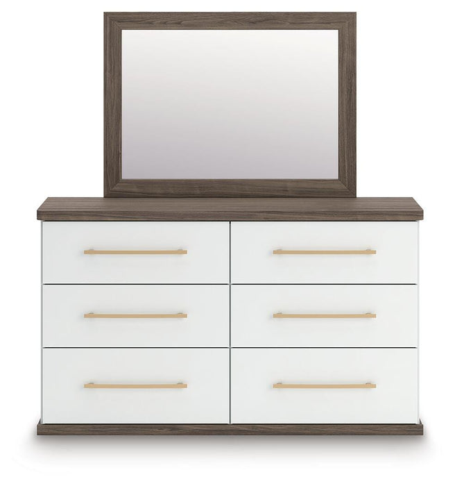 Kendanport Dresser and Mirror